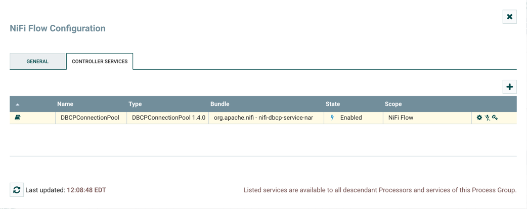 Controller Service Using Variable